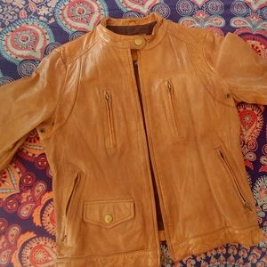 Vintage Banana Republic leather jacket, size small